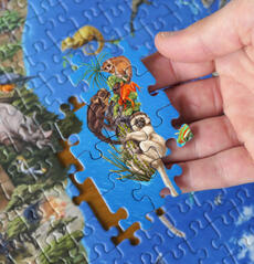 Endangered Species - The World Map Jigsaw Puzzle